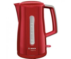 Електрочайник Bosch TWK3A014 2400 Вт Червоний