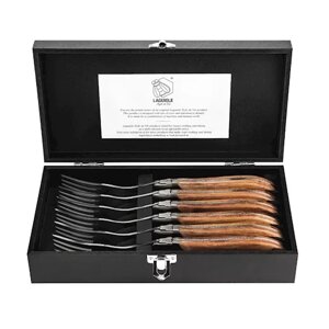 Набір для стейка Style de Vie Luxury Line 6 вилок (LuxVorkRose)