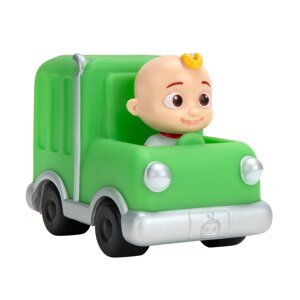 Машинка Зелений сміттєвоз Cocomelon Mini Vehicles Green Trash Truck 10 х 6 х 8 см