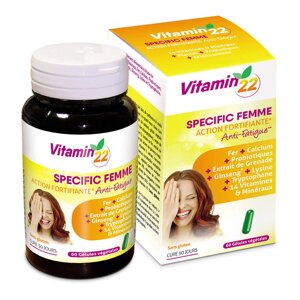 Вітамінно-мінеральний комплекс для жінок VITAMIN'22 SPECIFIC FEMME 60 Caps