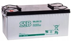 Акумулятор мультігелевий SSB SBL 200-12i AGM 12v 200AH