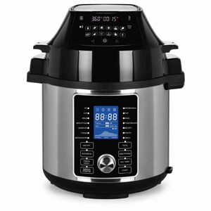 Багатофункціональна мультиварка-аерофритюрниця Domotec 7728MS 29 програм 6 л 1500 Вт