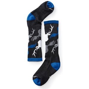 Термоноски SmartWool Kids' Wintersport Camo Socks 26-28 Чорно-синій (SW 01323.003-S)