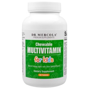 Мультивітаміни для дітей Dr. Mercola Multivitamin for Kids 60 таблеток (15682)