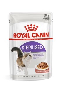 Вологий корм для котів Royal Canin Sterilised Gravy для стерилізованих 85 г