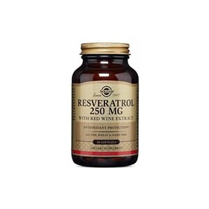 Ресвератрол Solgar Resveratrol 250 mg 60 Softgels