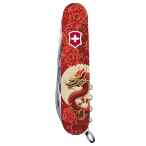 Складаний ніж Victorinox Climber Zodiac Китайський червоний дракон (1.3703_Z3250p)