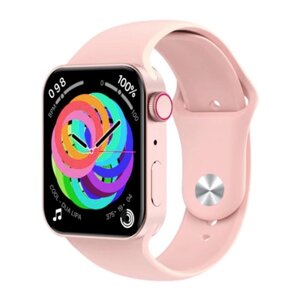 Смарт годинник SMART WATCH Y7-SW Aluminium Великий екран 4.4 см Pink