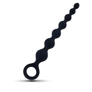 Анальні кульки з кільцем We-Vibe 20 см Black 2503673569
