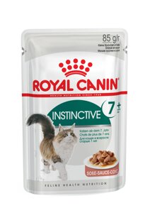 Вологий корм для літніх кішок Royal Canin Instinctive 7+ Gravy 85