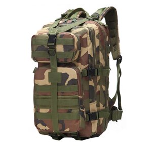 Рюкзак чоловічий AOKALI Outdoor A10 35L Camouflage Зелений (5356-65699)