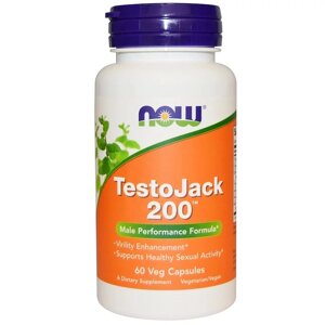 Репродуктивне здоров’я чоловіків Now Foods TestoJack 200 60 капсул