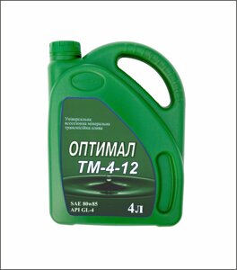 Олія трансмісійна Optimal ТМ 4-12 80W85 4 л