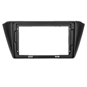 Перехідна рамка Lesko 9" Skoda Fabia 2014-2021 Чорний (9300-37911)