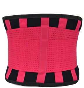 Пояс компресійний MadMax MFA-277 Slimming belt S Black/rubine red