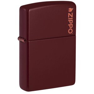 Запальничка бензинова Zippo Reg Merlot Matte w Zippo (46021 ZL)