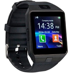 Розумний годинник Smart DZ09 UWatch Black (YFUUKF89FJJF)