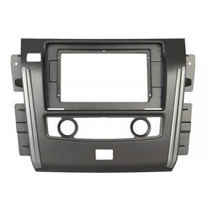 Перехідна рамка 10.1" Lesko для авто Nissan Patrol (Y62) 2010-2020 (F2) (11728-69436)