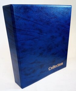 Альбом для монет і банкнот набірної Collection 225 х 265 х 30 мм Синій (hub_cb0rj1)