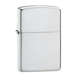 Срібна бензинова запальничка Zippo 27 Armor Brushed Finish Sterling Silver (27)