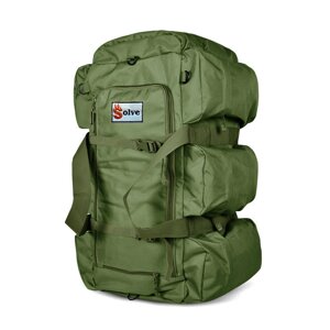 Тактичний рюкзак-сумка 2 в 1 Solve Bag 80 л 75 x 38 x 36 см Олива KT6002501