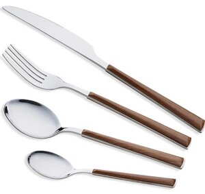 Набір столових приборів Maestro MR 1535C 24 предмета Коричневий (2104618762)