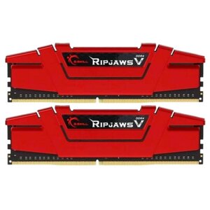 Оперативна пам'ять DDR4 32GB 2х16GB/3600 G. Skill Ripjaws V Red (F4-3600C19D-32GVRB)