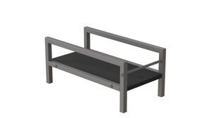 Підставка для системного блоку Ferrum-decor Нікі 21x24x45 Сірий ДСП Сосна Кембра 16мм (NIK0017)