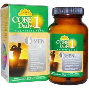 Вітамінно-мінеральний комплекс Country Life Core Daily-1 for Men 50+ 60 Tabs