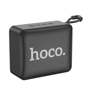 Портативна Bluetooth колонка Hoco Gold brick BS51 Black