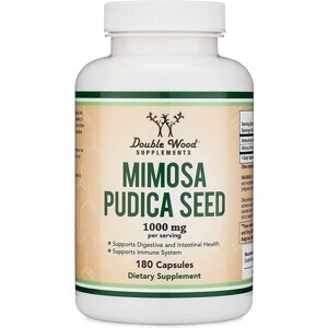 Натуральна добавка для імунітету Double Wood Supplements Mimosa Pudica Extract 1000 mg (2 caps per serving) 180 Caps