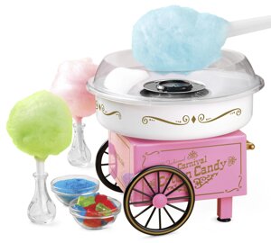 Апарат для приготування солодкої цукрової вати Candy Maker Big Pink (3sm_725694663)