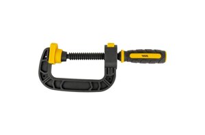 Струбцина нейлонова тип G 75 мм сила затискання 1000 Н MASTERTOOL GM