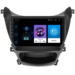 Штатна магнітола Lesko Hyundai Elantra V MD Рестайлінг 2013-2016 9" 1/16Gb Wi-Fi GPS Base (10478-51302)