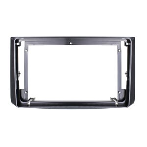 Перехідна рамка Lesko 9" Chevrolet Aveo 2007-2011 ZAZ Vida 2012+ Ravon Nexia R3 2016-2020 Black (9178-41594)