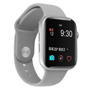 Розумні смарт годинник Smart Watch M16-Mini Aluminium 3.8см алюмінієвий корпус Silver