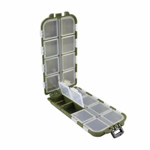 Органайзер для риболовних снастей LEO 26109 Green 13 відсіків