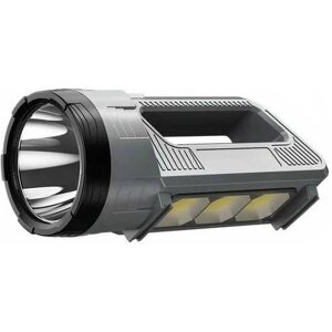 Ліхтар ручної акумуляторний Panther PT-8877 LED+COB 2400 mAh Black