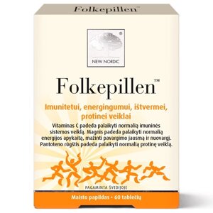 Екстракти підвищення імунітету New Nordic Folkepillen 60 Tabs