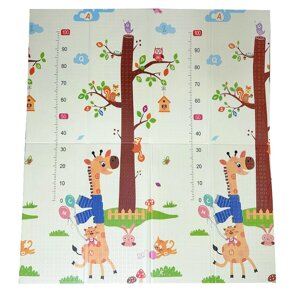 Дитячий складаний килимок CUTYSTAR Neck Giraffe/Forest Animals (11677-71343)