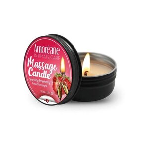 Масажна свічка Amoreane Sparkling Strawberry 30 мл SO4477