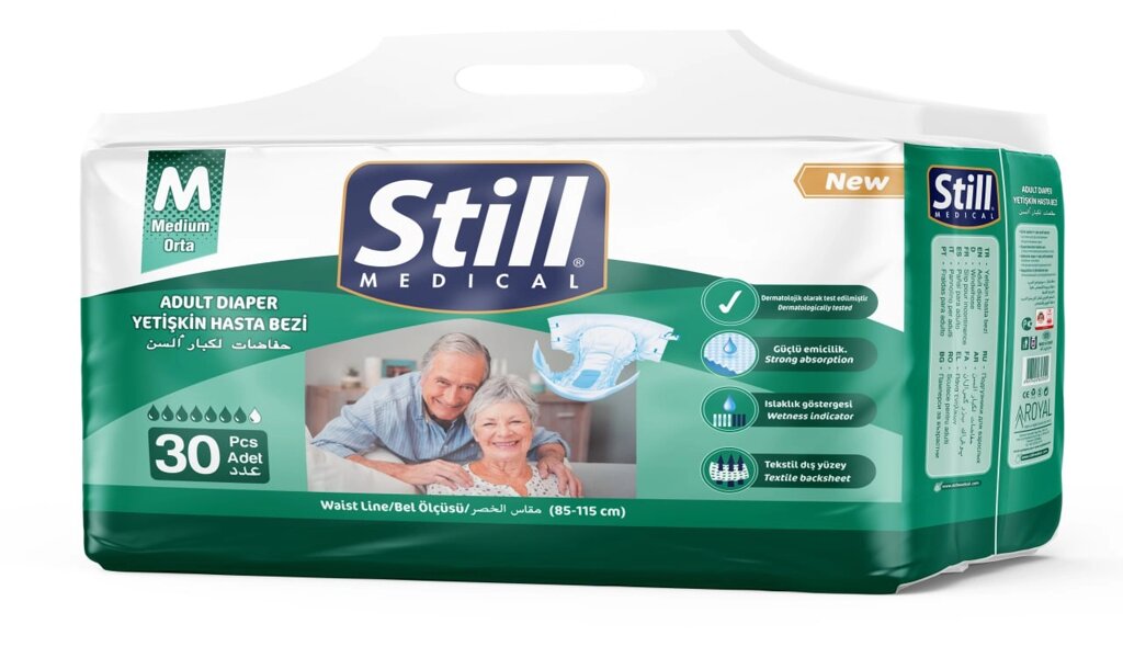 Підгузки для дорослих Still Adult diaper M 30 шт від компанії Придбай - фото 1