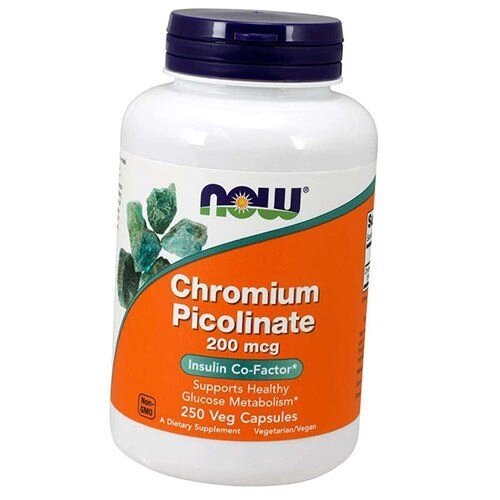 Піколінат Хрома Chromium Picolinate 200 Now Foods 250вегкапс (36128026) від компанії Придбай - фото 1