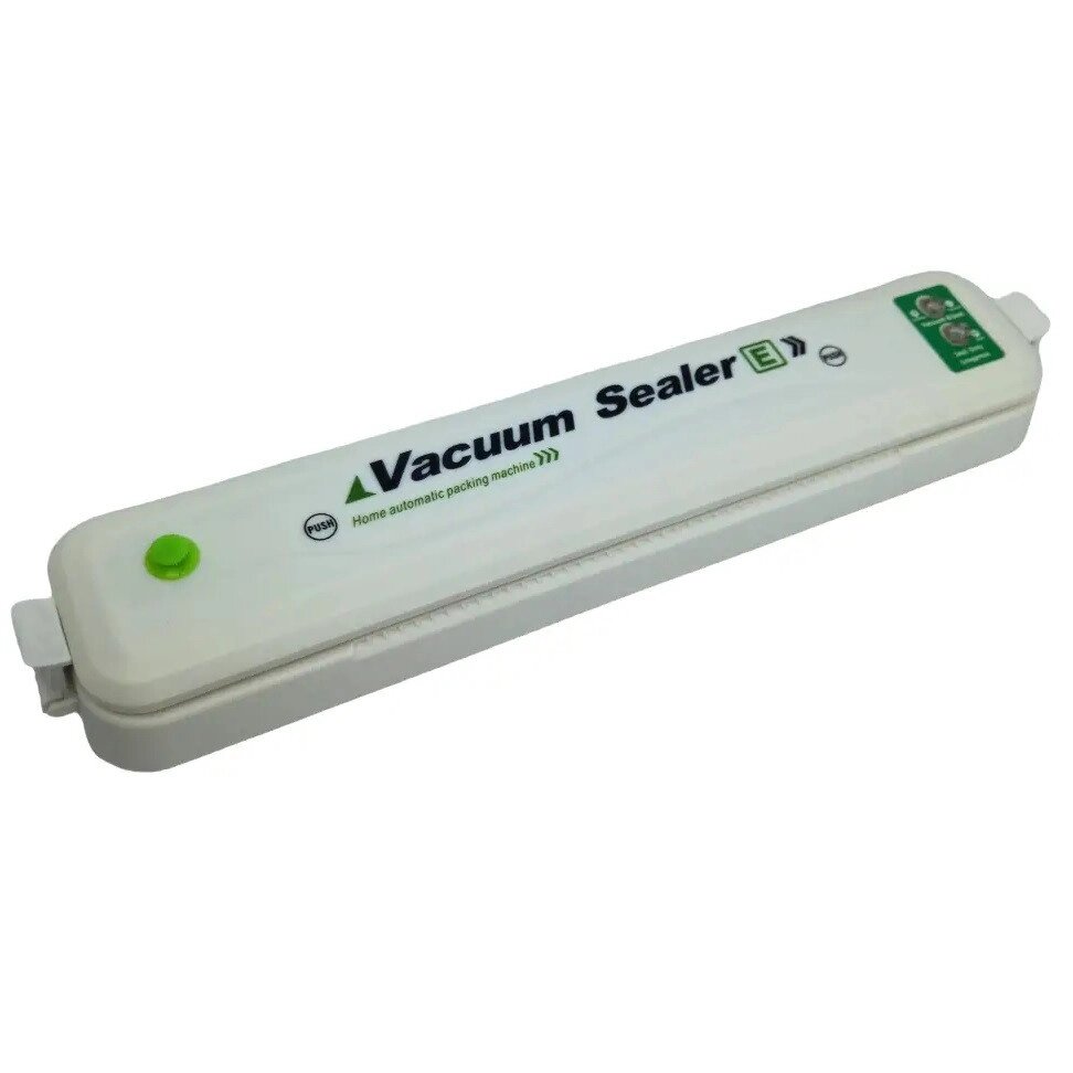 Побутовий вакуумний пакувальник Vacuum Sealer E 90W White від компанії Придбай - фото 1