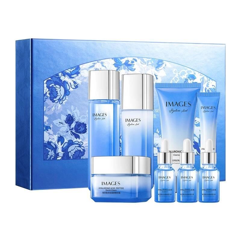 Подарунковий набір Images Hyaluronic Acid Peptide Delicate Glowing Set з гіалуроновою кислотою та пептидами (11244-63542) від компанії Придбай - фото 1