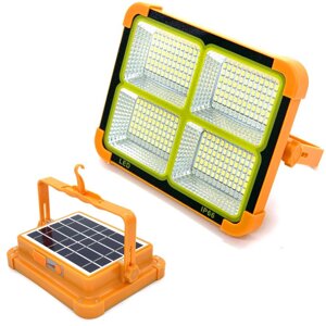 Портативна сонячна батарея є універсальною для заряду Power bank Solar LED light D8 12000 mAH (1756375632)