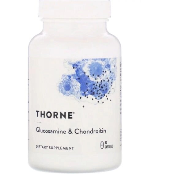 Препарат для суглобів і зв'язок Thorne Research Glucosamine & Chondroitin 90 Veg Caps THR-76702 від компанії Придбай - фото 1