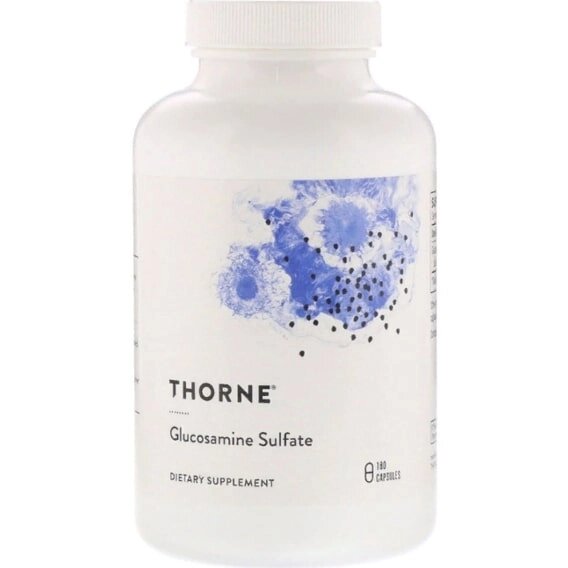 Препарат для суглобів і зв'язок Thorne Research Glucosamine Sulfate 180 Veg Caps THR-77702 від компанії Придбай - фото 1