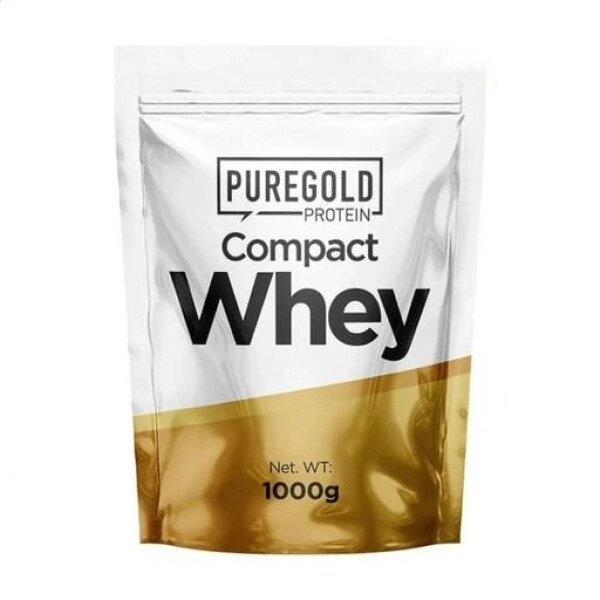 Протеїн Pure Gold Protein Compact Whey Protein 1000g (1086-2022-09-0793) від компанії Придбай - фото 1