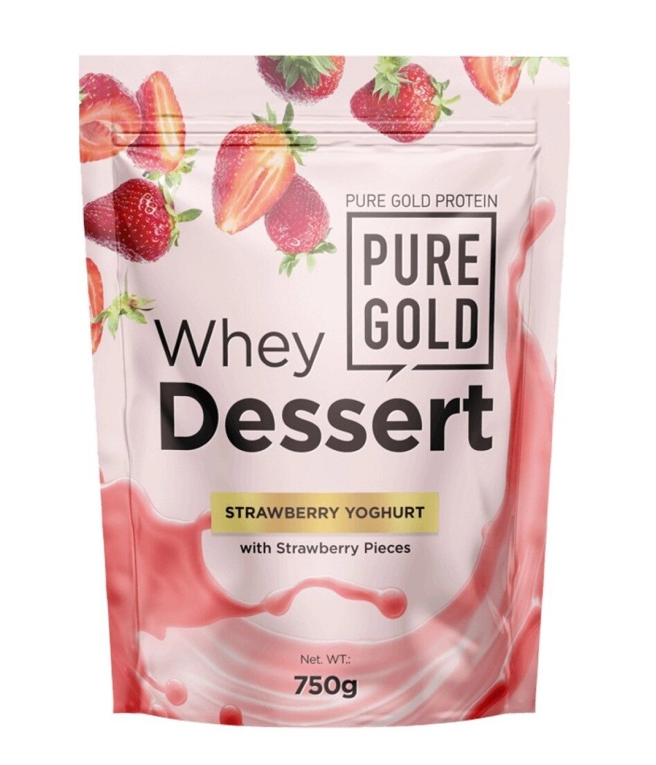 Протеїн Pure Gold Protein Whey Dessert 750g (1086-2022-09-0522) від компанії Придбай - фото 1